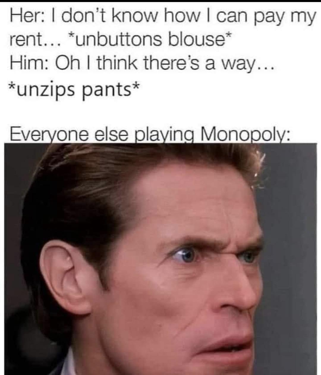 I Can't Pay Rent - meme