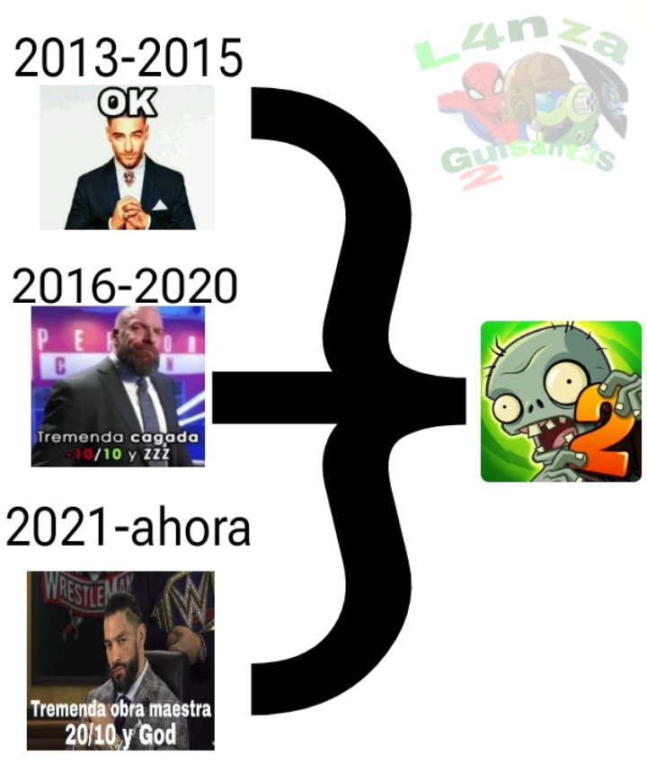 Pvz2 es mi juego favorito de la saga :v - meme