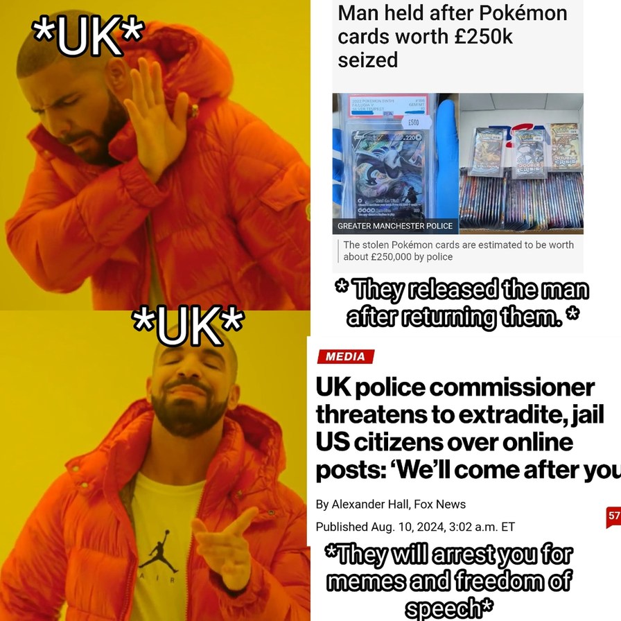 UK it's a joke - meme