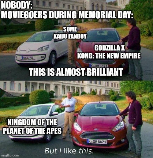 Moviegoers on Memorial Day acting like they’re on a film jury - meme