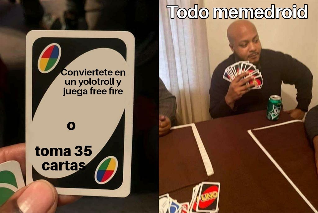 No sabia que poner - meme