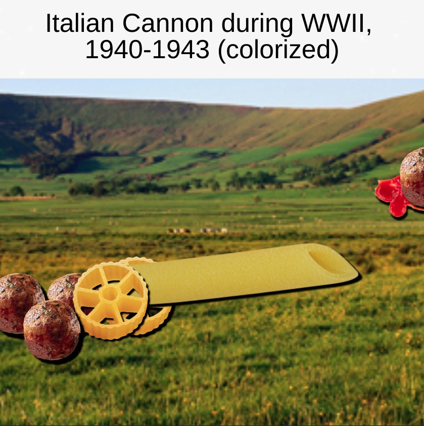 I don't know how they did badly, this cannon is amazing. - meme