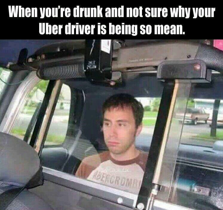 This Uber only drives to one department - meme