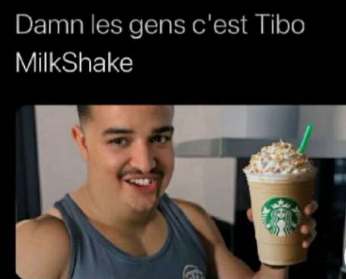Tibo milkshake - meme