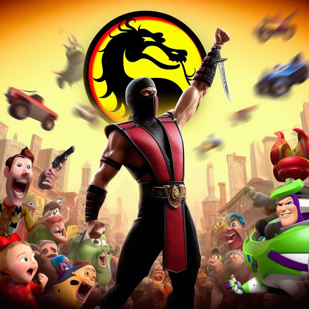 Mortal Kombat Pixar - meme