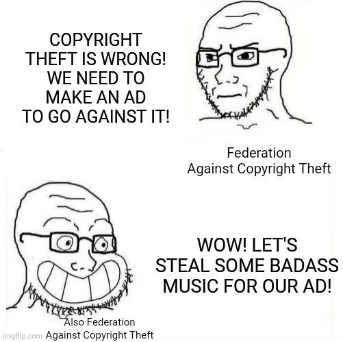 Dongs In A Copyright - meme