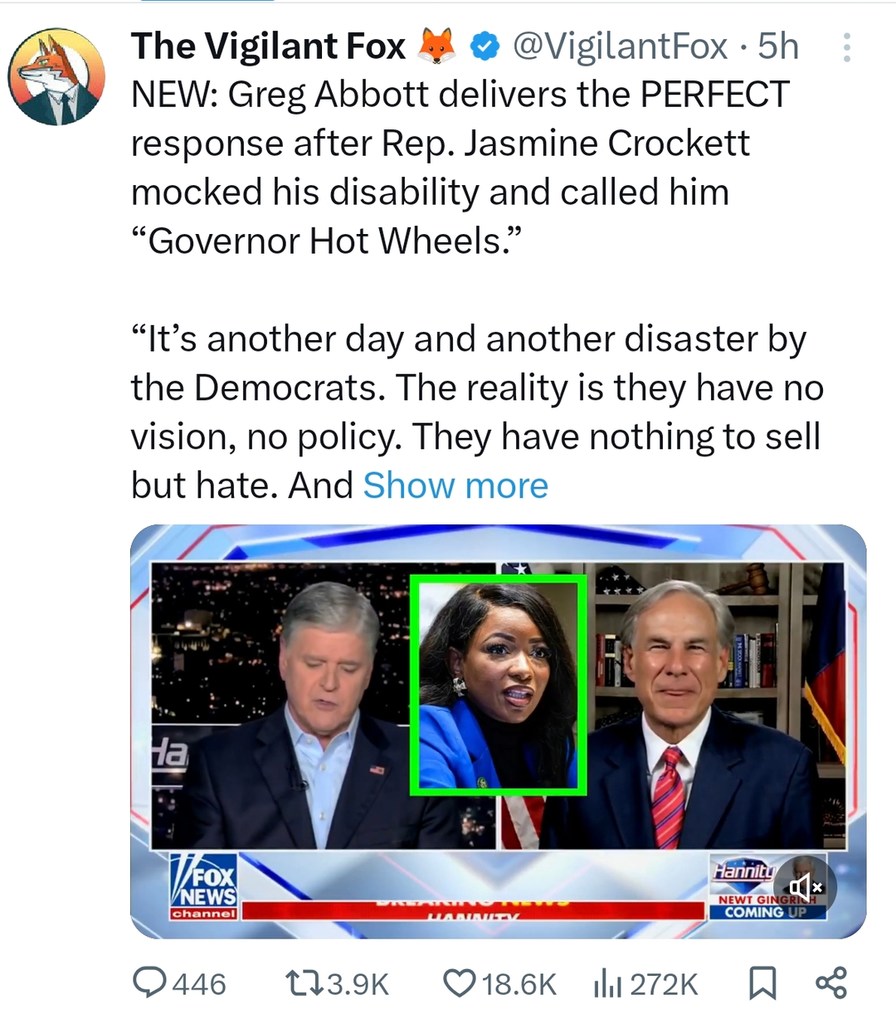 Abbott gets called Governor Hot Wheels and claps back like a Disney villain - meme