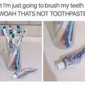 Op uses Vangisil Toothpaste