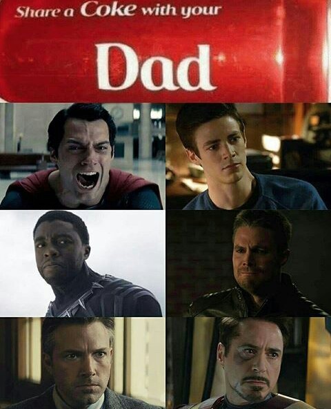 Comparte una Coca-Cola con tu papá - meme