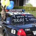 Police dog retires after 9 years of service