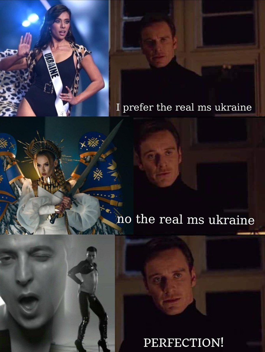 The real miss ukraine - meme