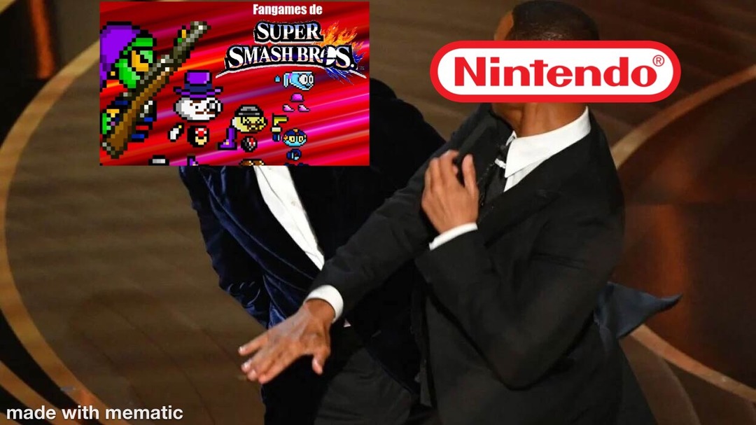 Nintendo demandando - meme