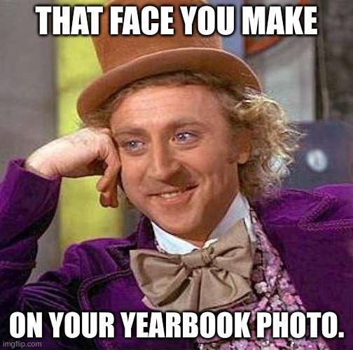yearbook photos - meme