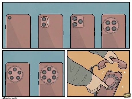 ten holes for a phone - meme