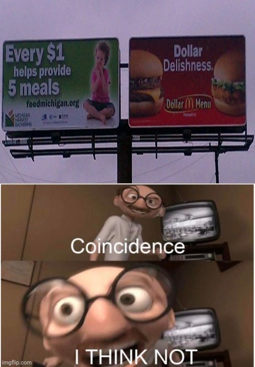 Billboard food - meme