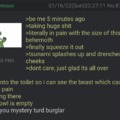 Anon takes a huge shit