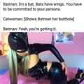 Catching on, Cat Woman