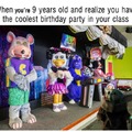 Birthday party meme