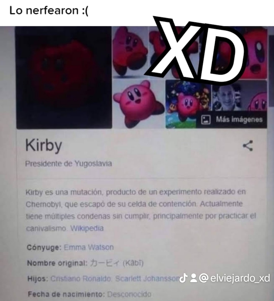 XD kirby - meme