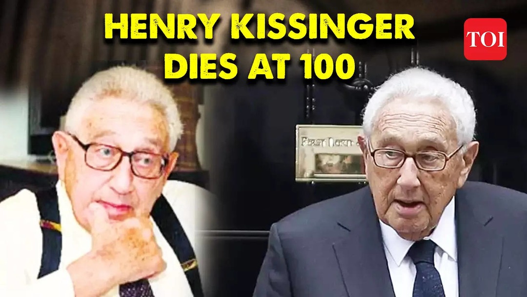 Henry kissinger dies at 100 - meme