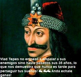 Dracula lo hizo! - meme