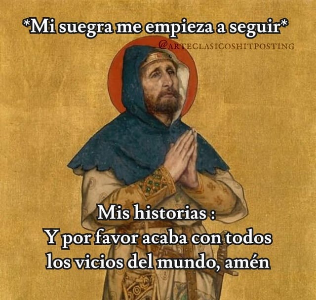 acaba dios con mis vicios - meme