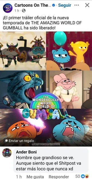 Ohhhh como chingan con el shitpost - meme