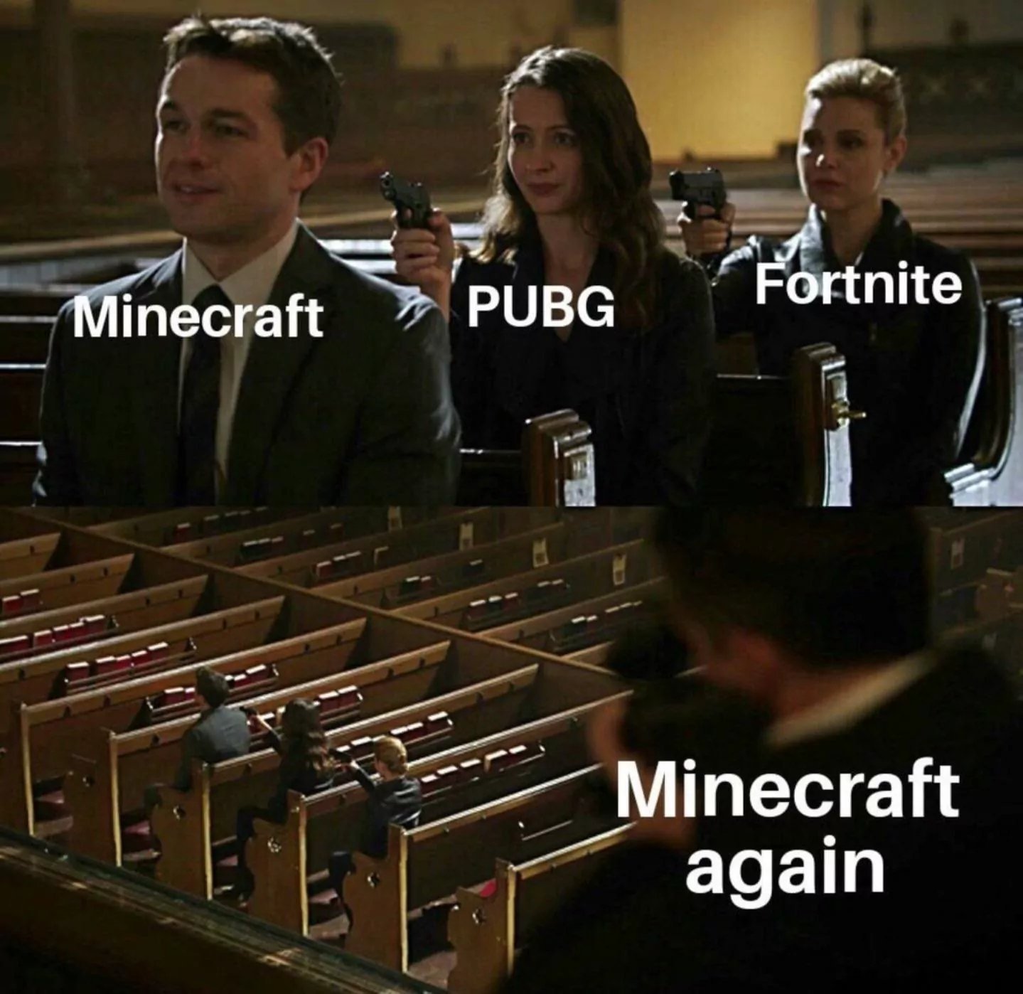 Minecraft régnera - meme