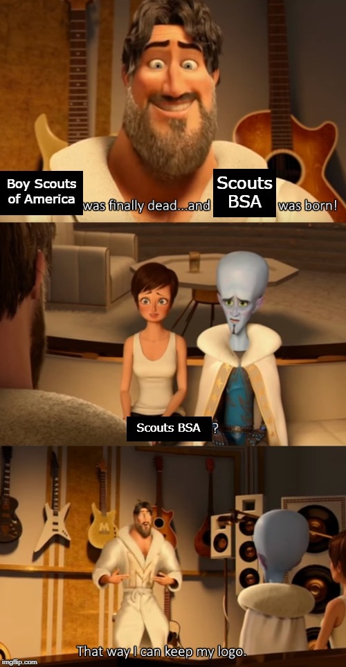 Boy Scouts really do be like that - meme
