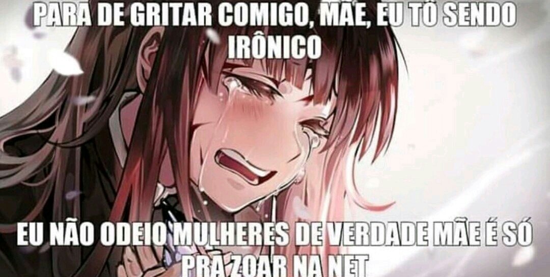 anime chorando meme