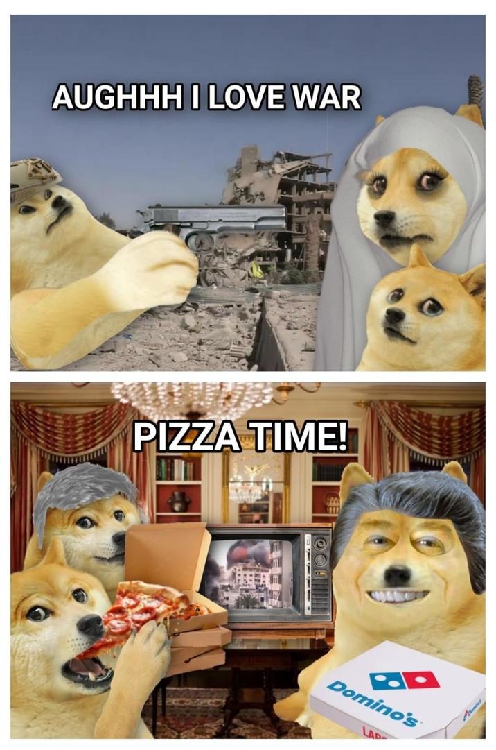 Pentagon pizza meme