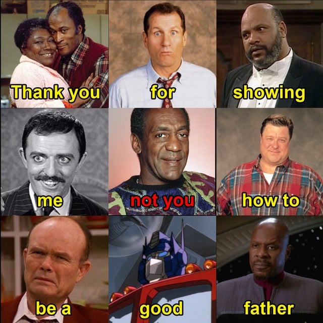 Dark fathers day meme