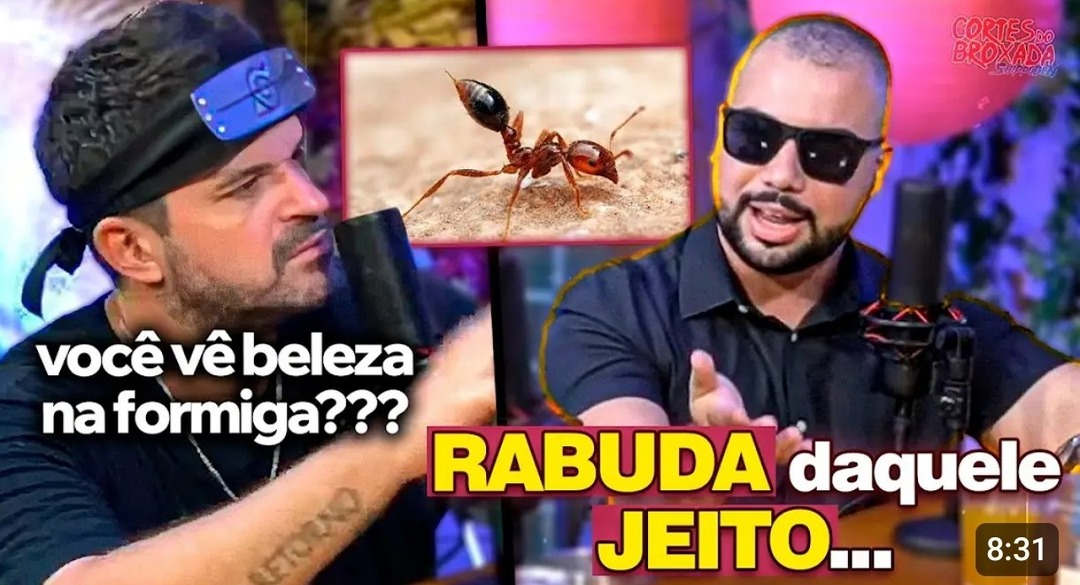 Vai ter rabo grande assim na puta que pariu até babei formigona da porra - meme
