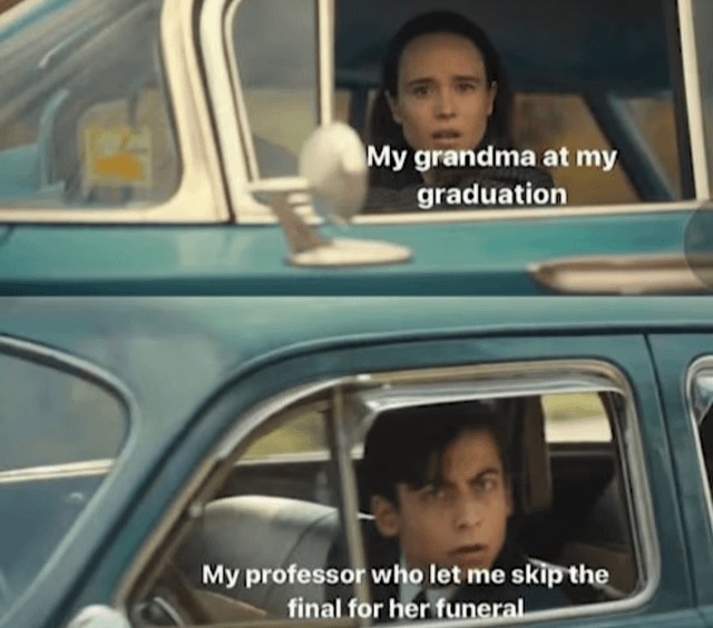 The grandma card - meme