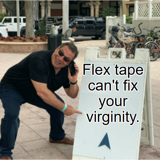 Flex Virginity - meme