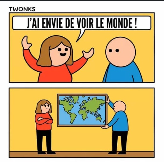 la terre est rectangulaire - meme