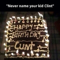 Give title cake?