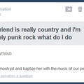 country vs punk rock