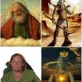 Different representations of Gods