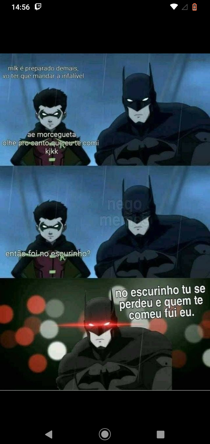 Batman e suas peripécias - meme
