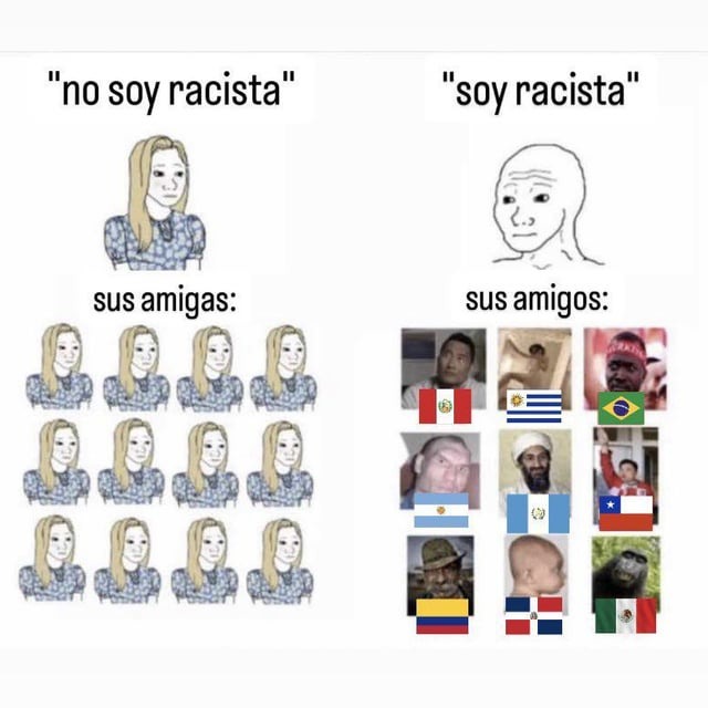 meme no racista
