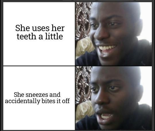 She sneezed and took out a whole generation - meme
