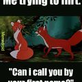 The fox and the hound if you didn't know. Also upvote last comment to 1000