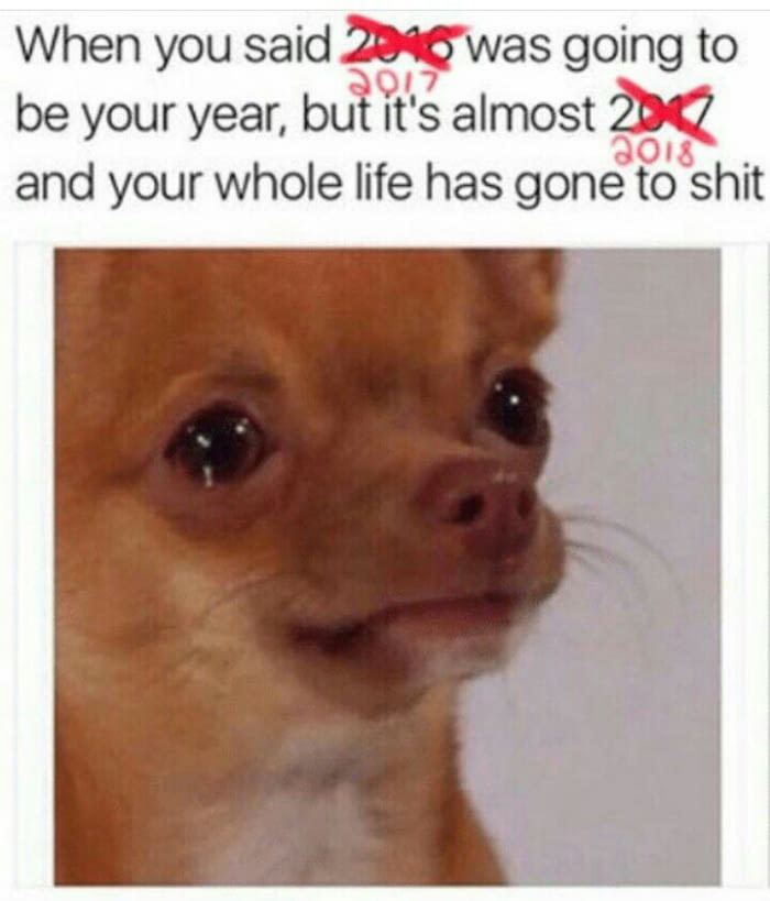 New year same shit... - meme