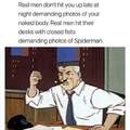 Get me pictures of spiderman