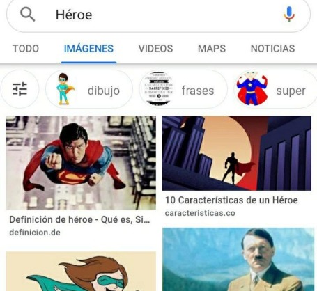 héroe - meme
