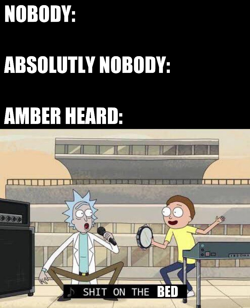 shit on the title - meme