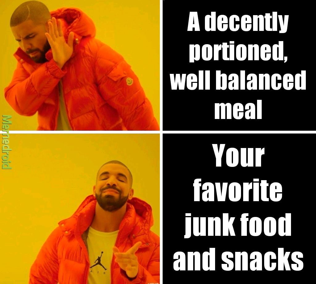 Food is life - meme