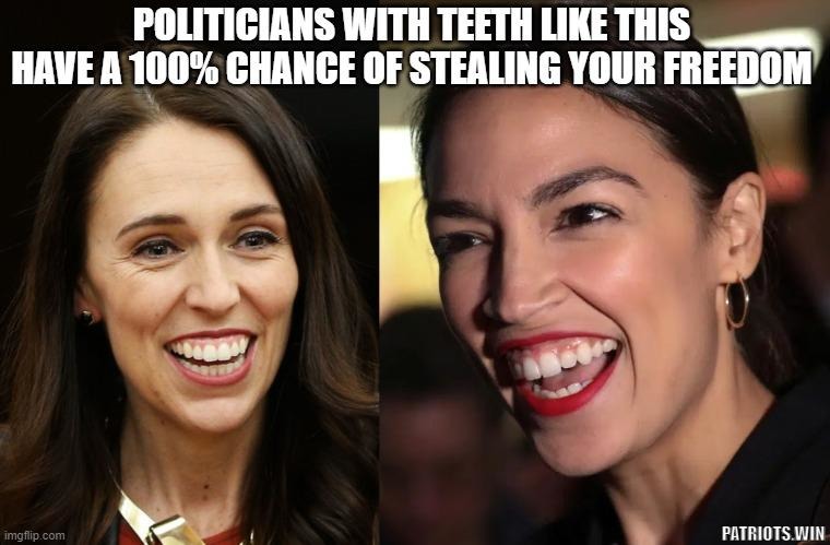 Always look a commie horse in the mouth! - meme