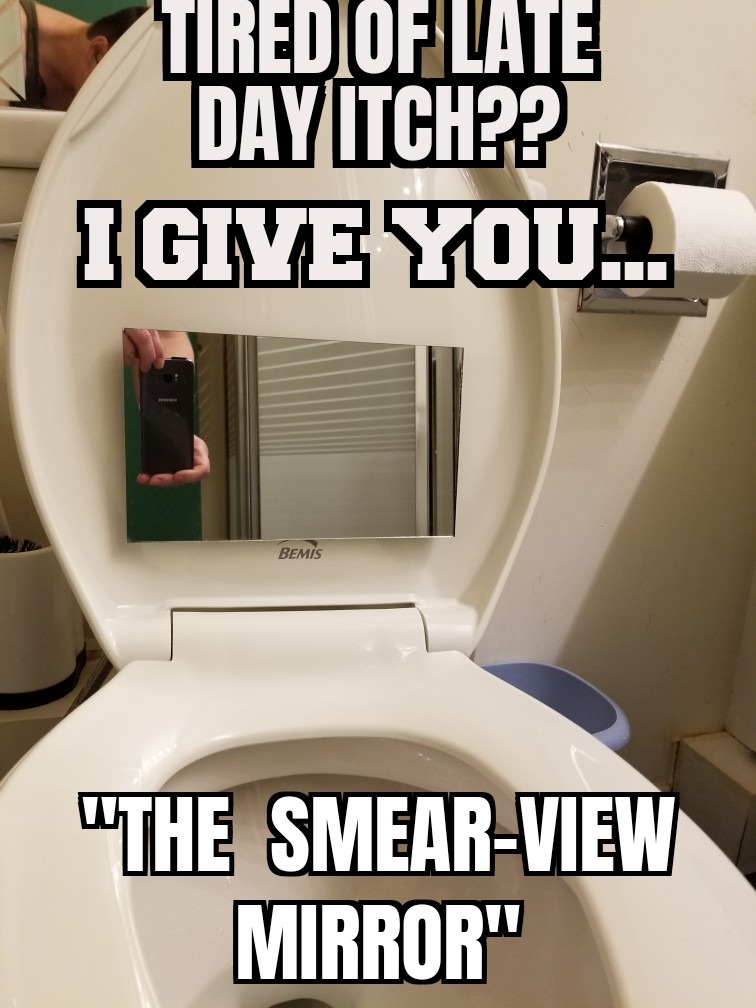 The Smearview Mirror - meme